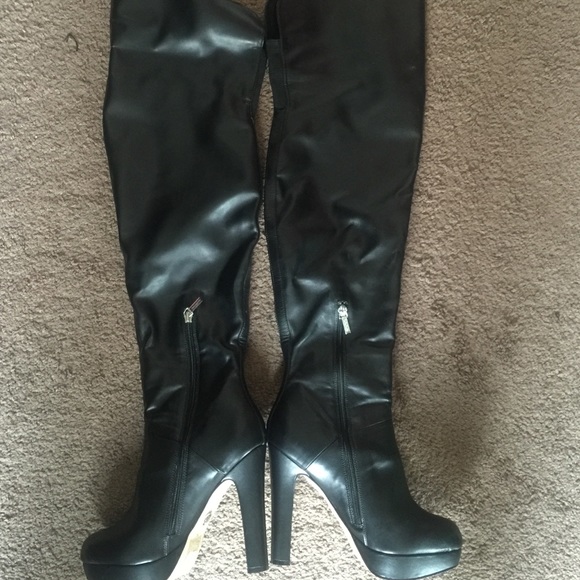 Bebe Thigh high boots