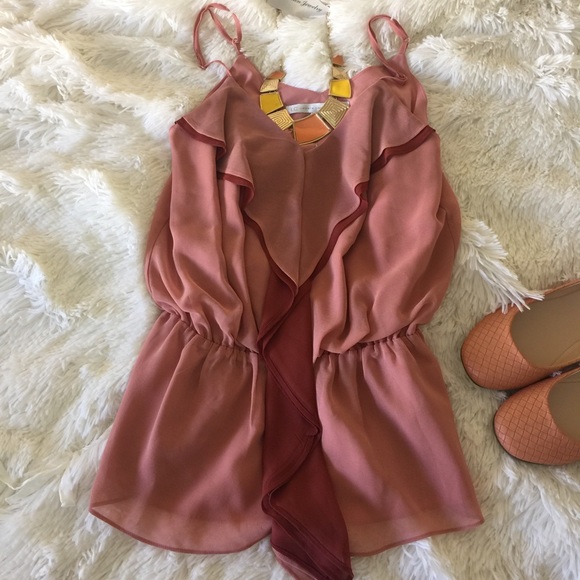 LC Lauren Conrad Tops - Ruffle Tiered Chiffon Top