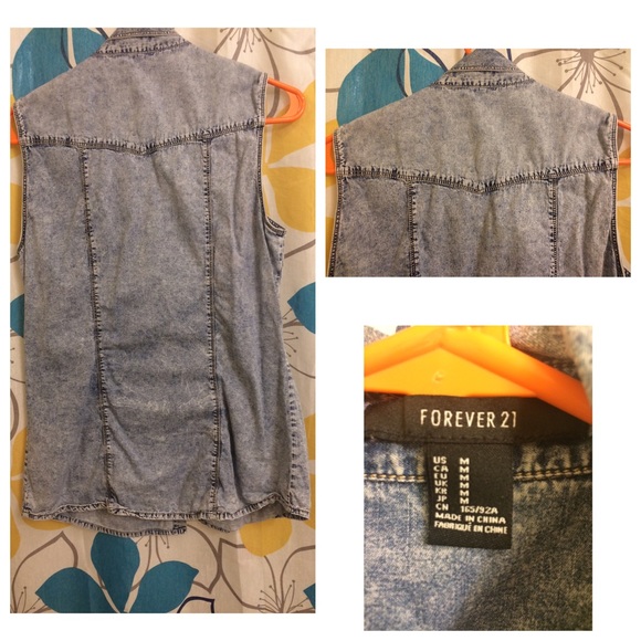 Denim vest - Picture 3 of 4