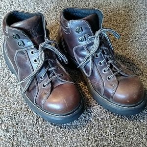 Dr martens  brown dress boots