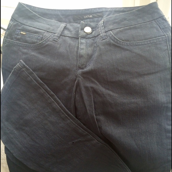 JOE'S slate gray jeans,flared,sheen. SZ 25