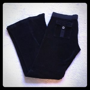 Black Juicy Couture Velour Sweatpants
