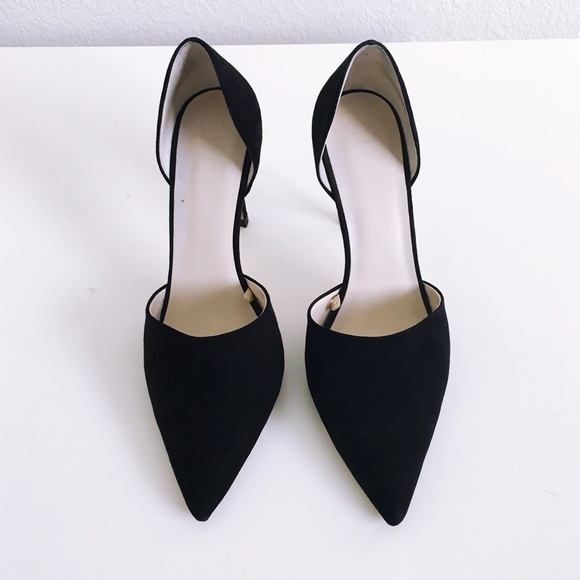 🚫SOLD Locally🚫Zara Black Suede Pumps