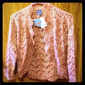 Armand and Alba cardigan shell new with tags XL