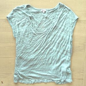 Splendid Teal & Gray Cotton Shirt