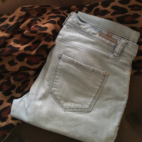 LC Lauren Conrad Skinny Light Wash Jeans
