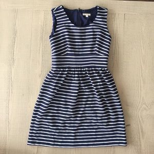 Shoshanna Blue & White Striped Dress