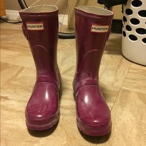 Women's Original Short Gloss Hunter Rain Boots