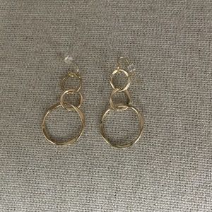 NWT Triple Link Loop Earrings