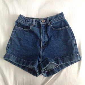 American Apparel high waisted shorts