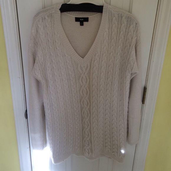 Oversized Cable-Knit Sweater