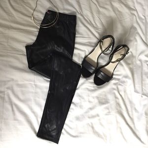 Faux Leather Leggings