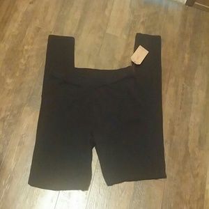 Black leggings size Large