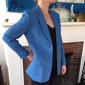 Vintage 1980s Teal Pendleton Wool Blazer