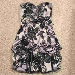 Floral print Prom/Homecoming dress