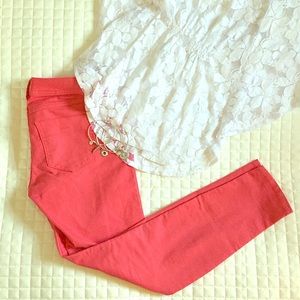 Pink ELLE Skinny Jeans