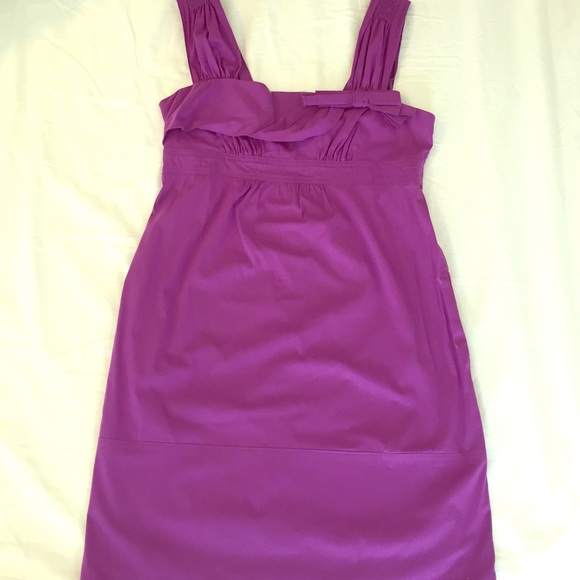 Purple (Iris) BCBG A-line dress- worn once!