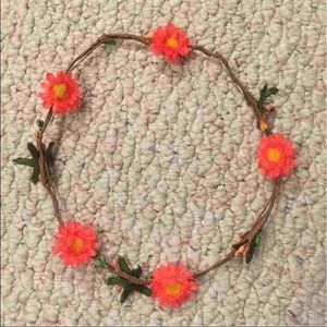 Hipster flower crown