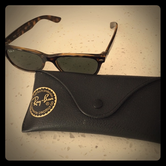 New wayfarer tortoise colored.