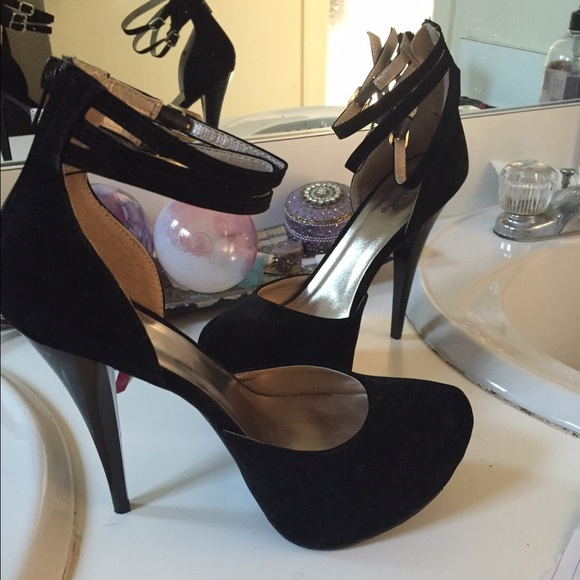 Great Buy! These Are Hot!! Velvet High Heels
