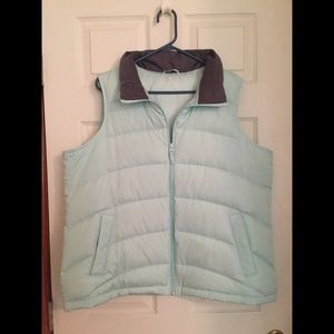 Mint Puffer Vest