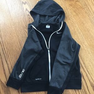 Youth Nike Elite zip up sweatshirt