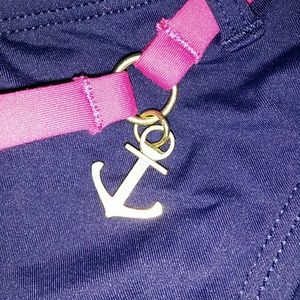 Navy blue swimsuit bottoms-NWOT