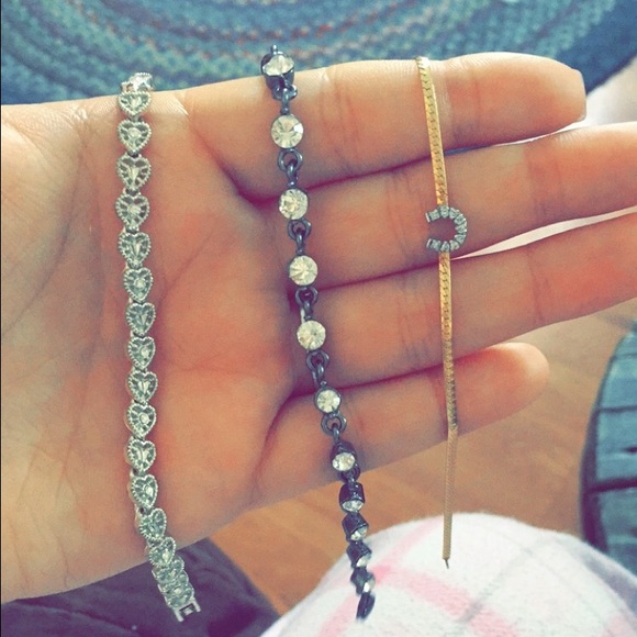 Set of three bracelets