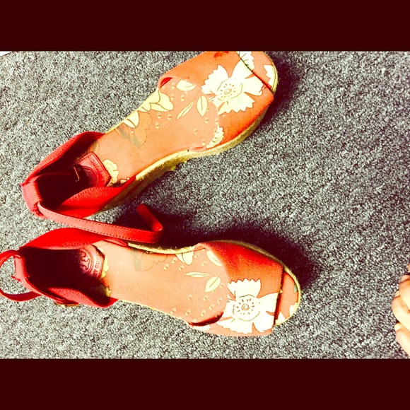 Tory burch espadrilles wedge