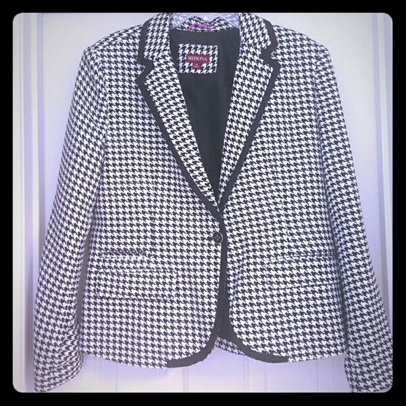 Merona Jackets & Blazers - Houndstooth Merona Blazer