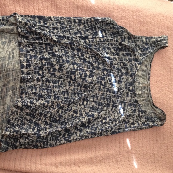 Patterned tank top