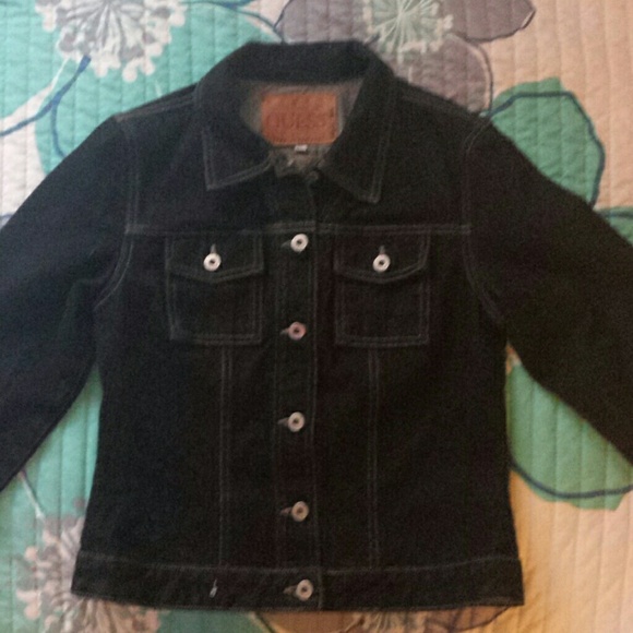 Guess Dark Wash Denim Jacket