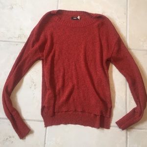 Red sweater
