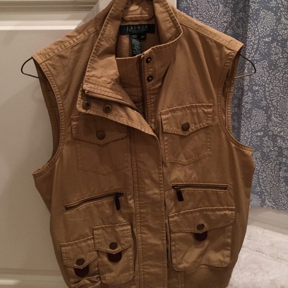 Ralph Lauren utility vest.