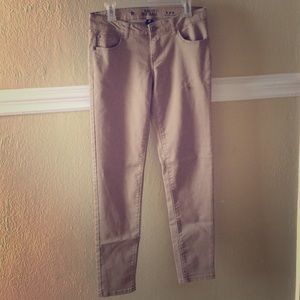 Khaki jeggings