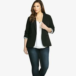 Black Blazer 3/4 Sleeve