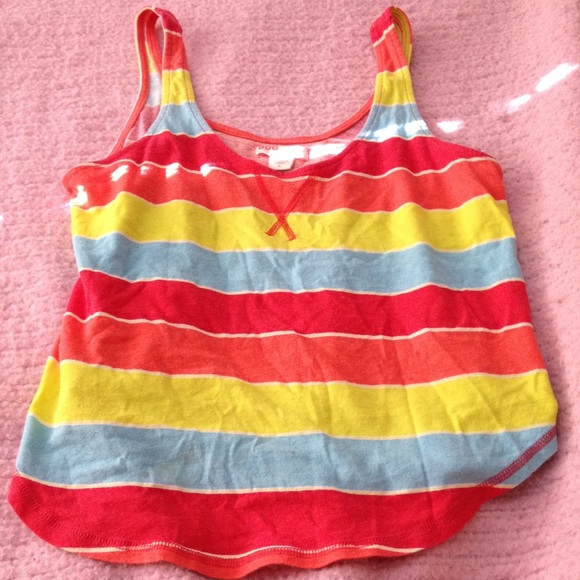 Striped tank top