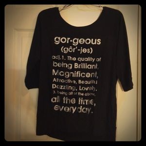 Forever 21 Plus Graphic Top