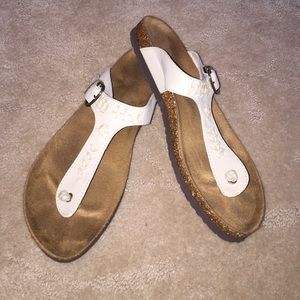 ONeill sandals. Creme. Worn once.