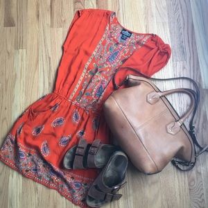Angie paisley tunic