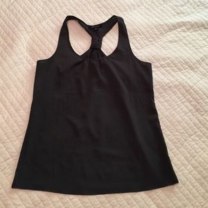 Dressy tank top-charcoal
