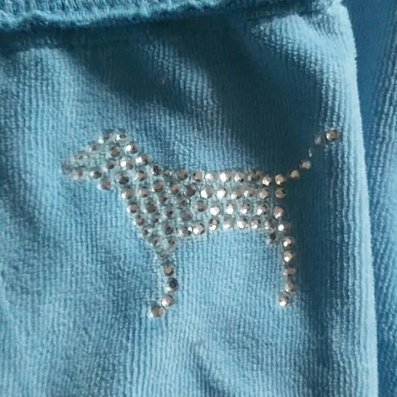 SOLD ON MERCARI Victoria Secret velour sweat - Picture 3 of 4