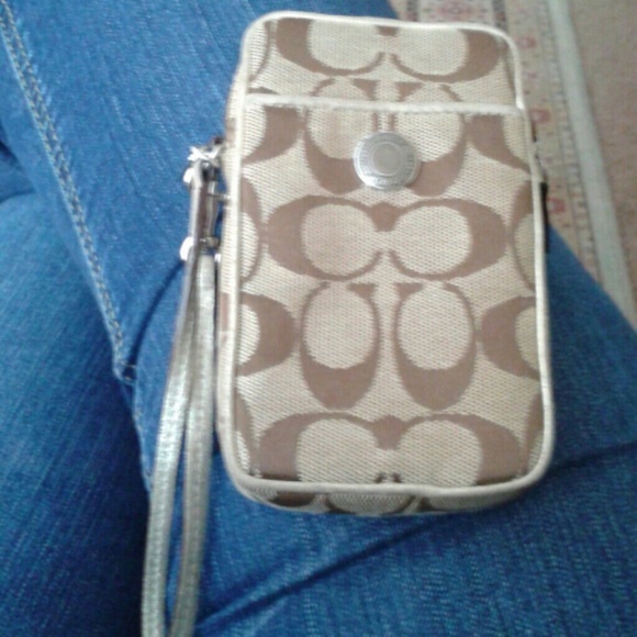 Authentic Coach Wristlet