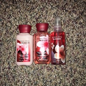 Bath and Body Works lotion, body wash, & perfume