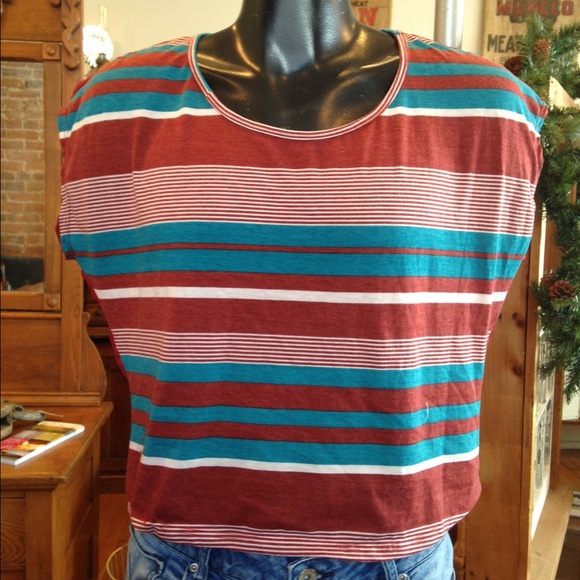Multi Color Striped Shirt, size XL