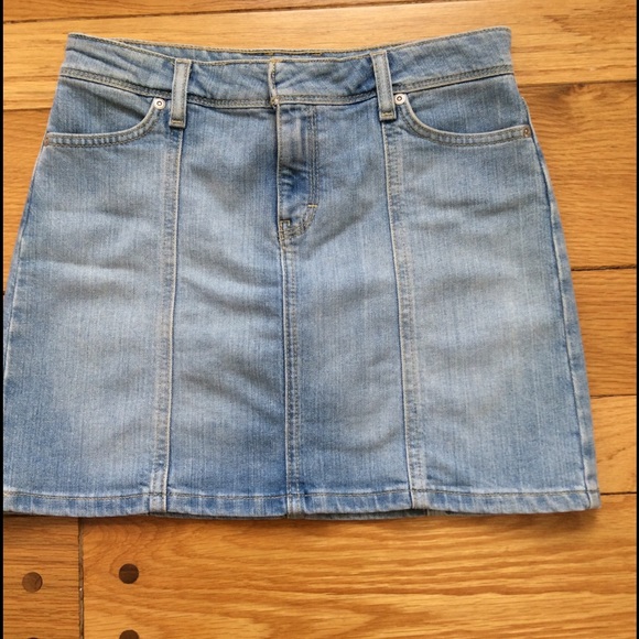 J. Crew Denim Mini Skirt