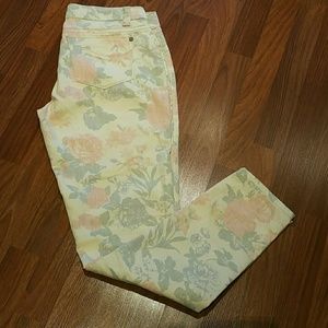 Printed skinny jeans