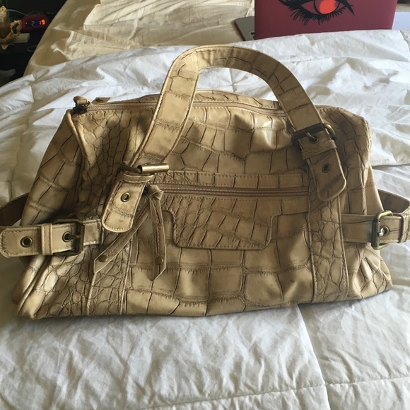 Nude Alligator Purse - Picture 1 of 4