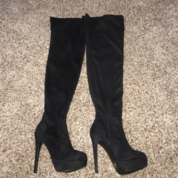 Tall Heeled Boot
