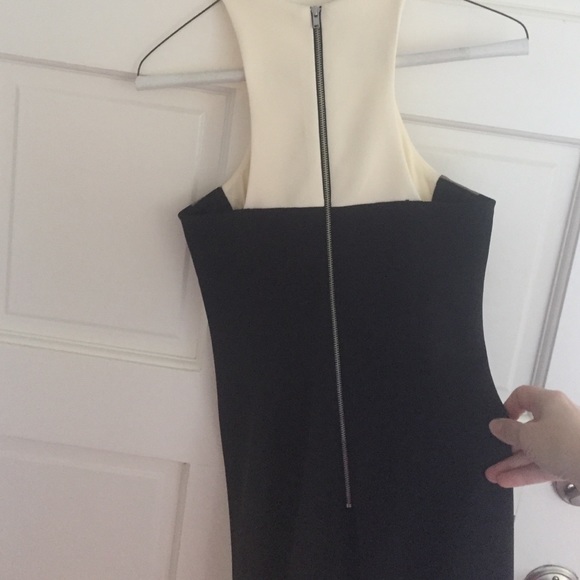 Maggy London Cocktail Color Block Dress - Picture 5 of 5